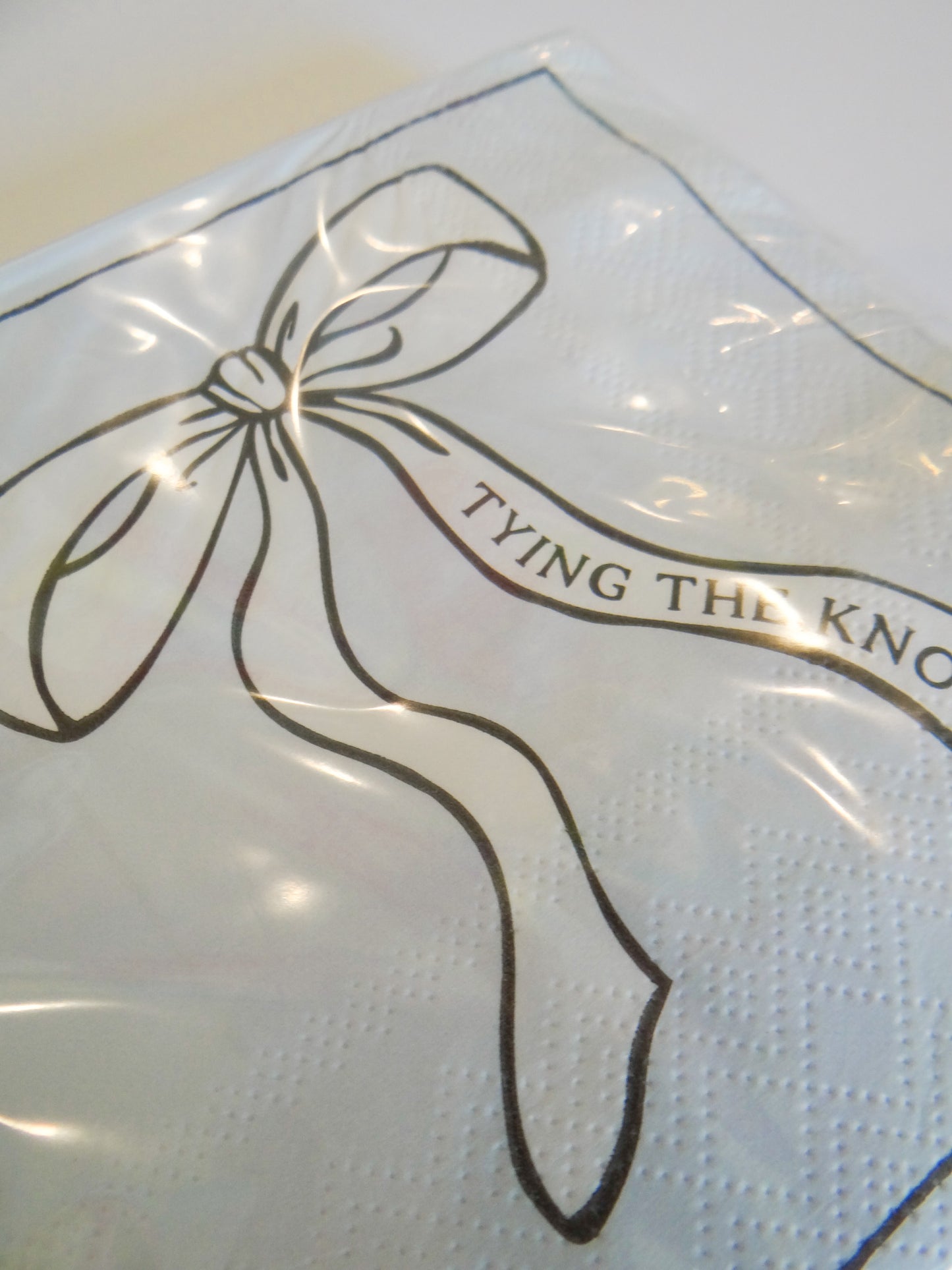 Tying the Knot Cocktail Napkins