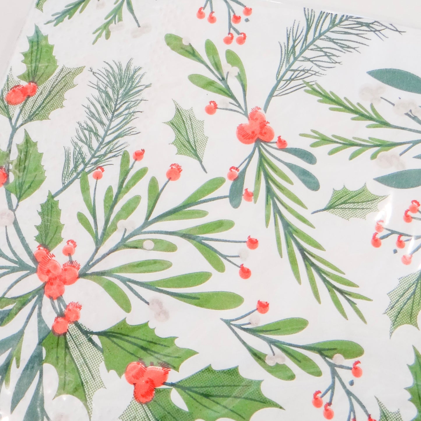 Fleur Merry Christmas Cocktail Napkins
