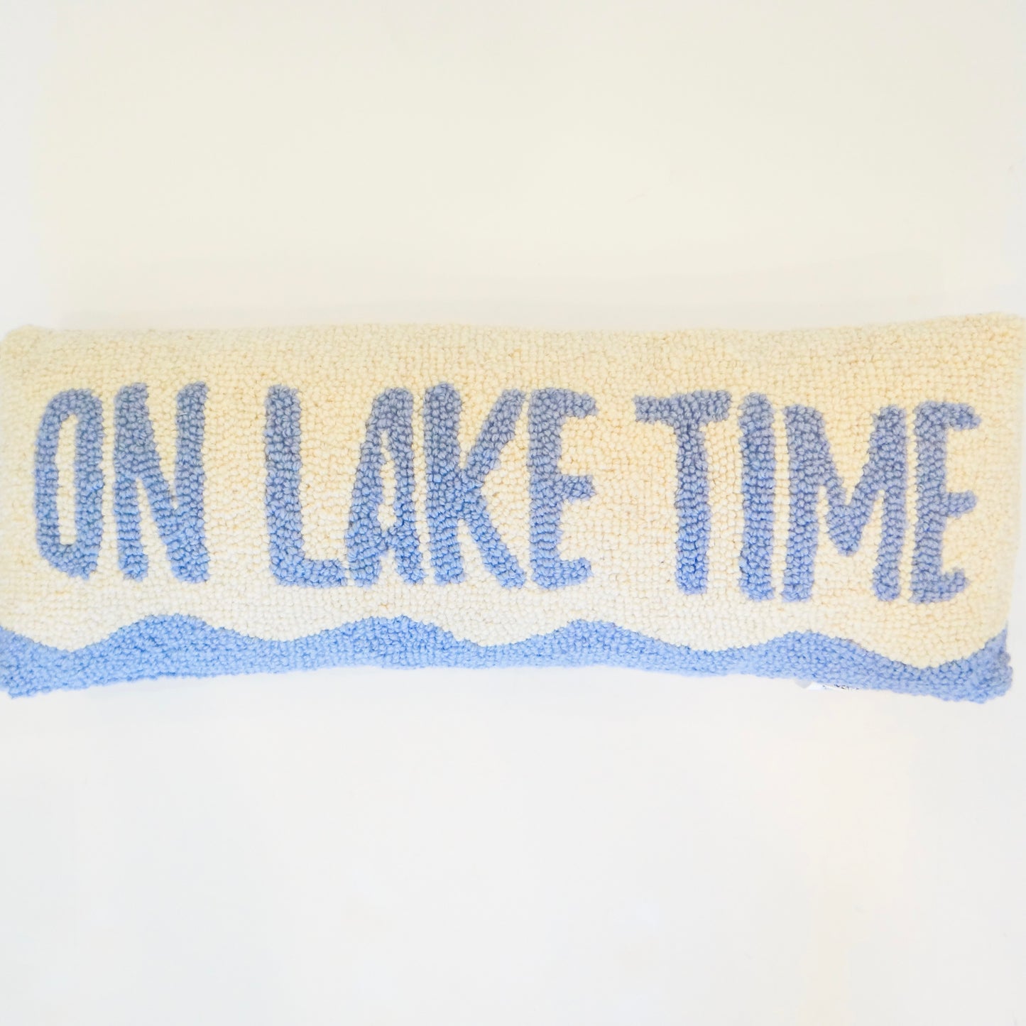 On Lake Time Pillow