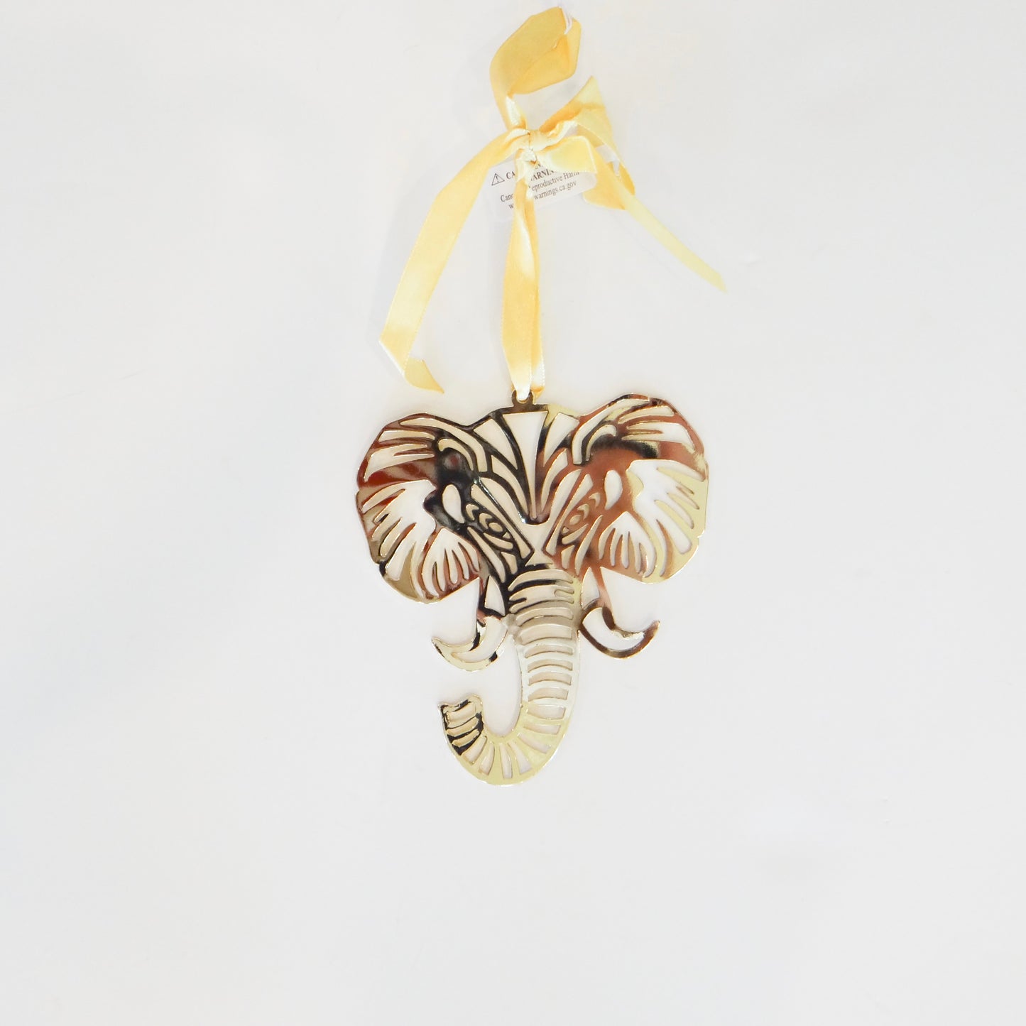 Gold Mascot Face Ornaments