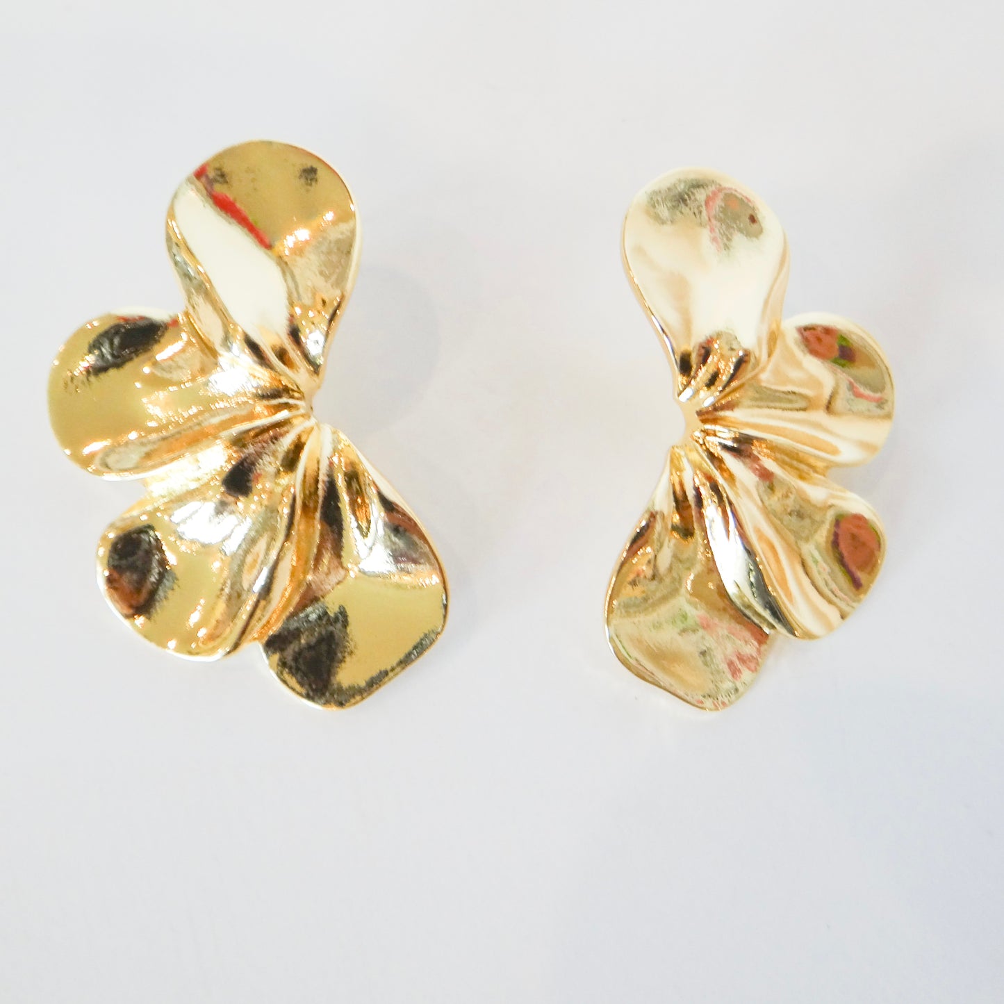 Half Flower Earrings
