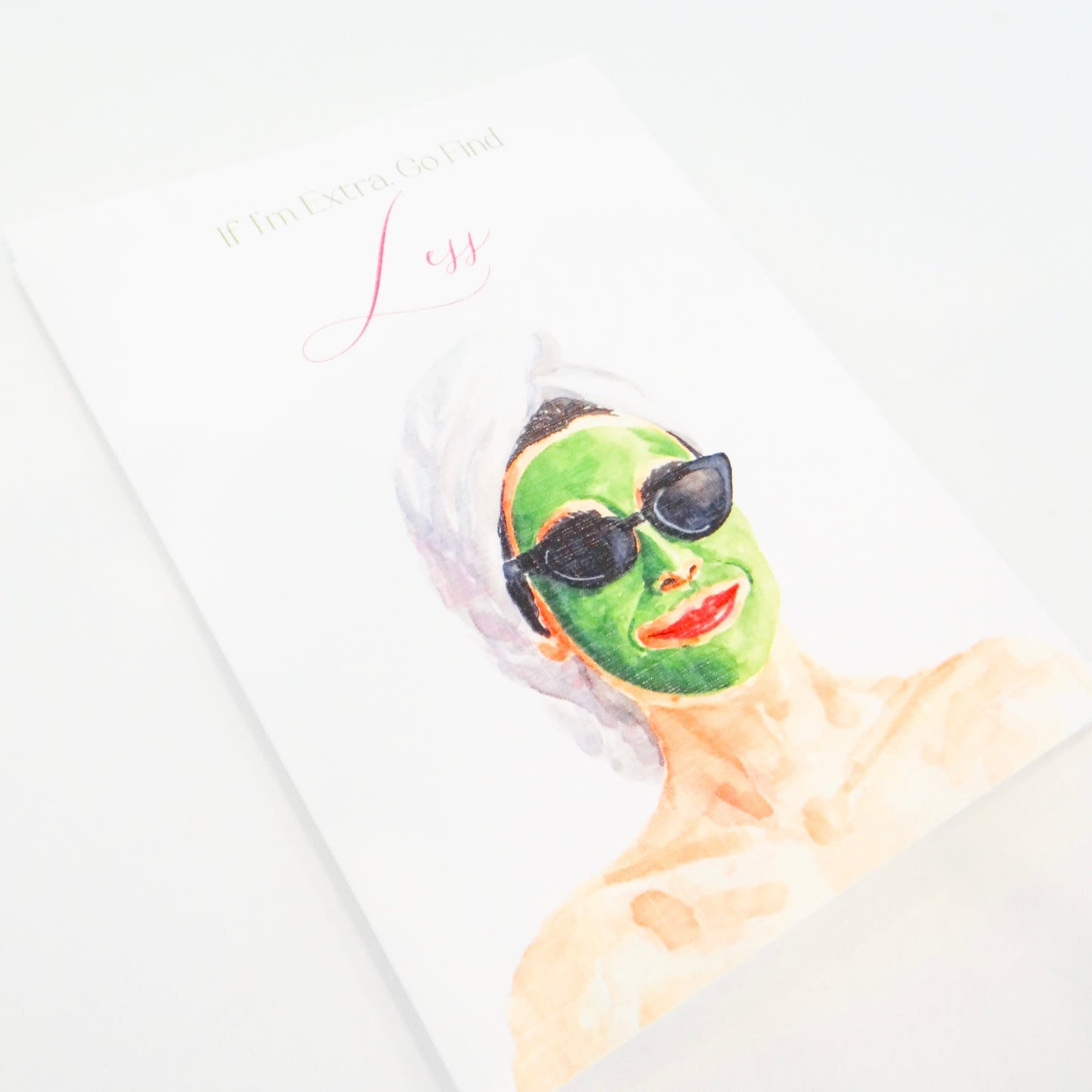 Spa Mask Card