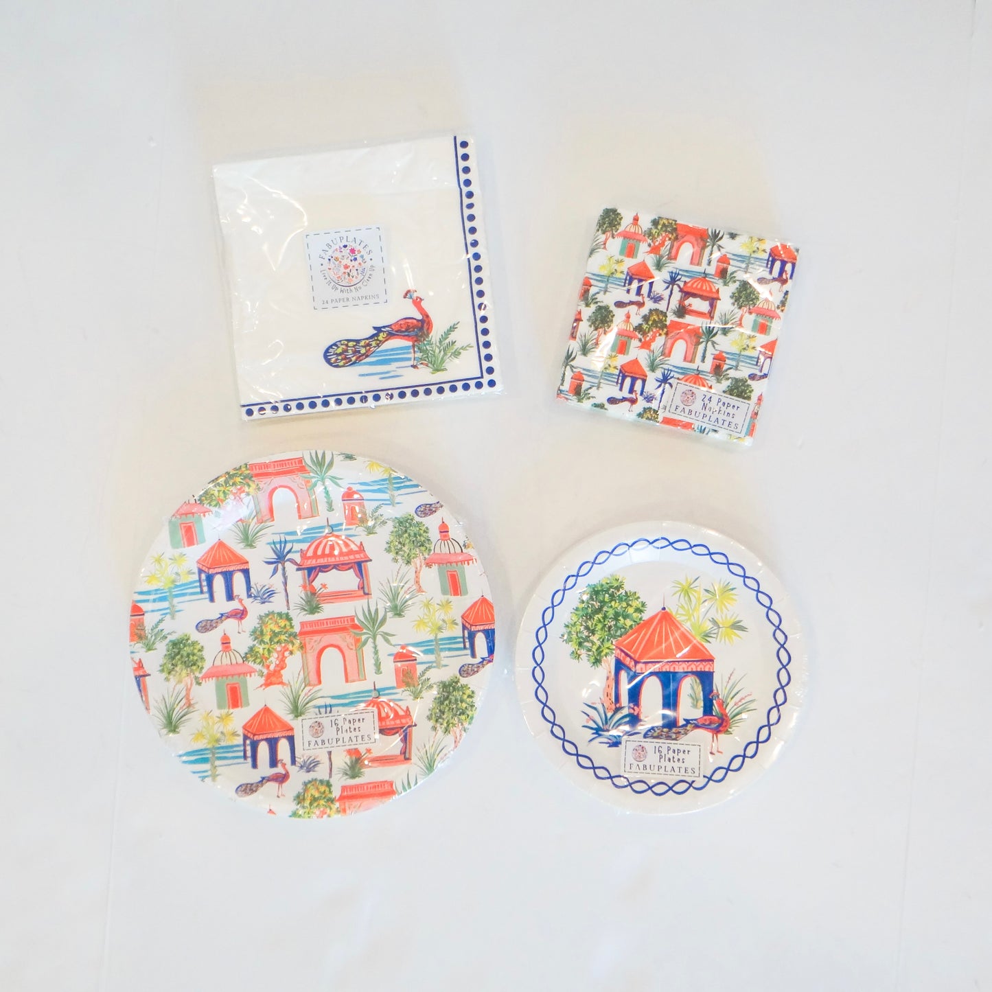 Chinoiserie 24ct Luncheon Napkins