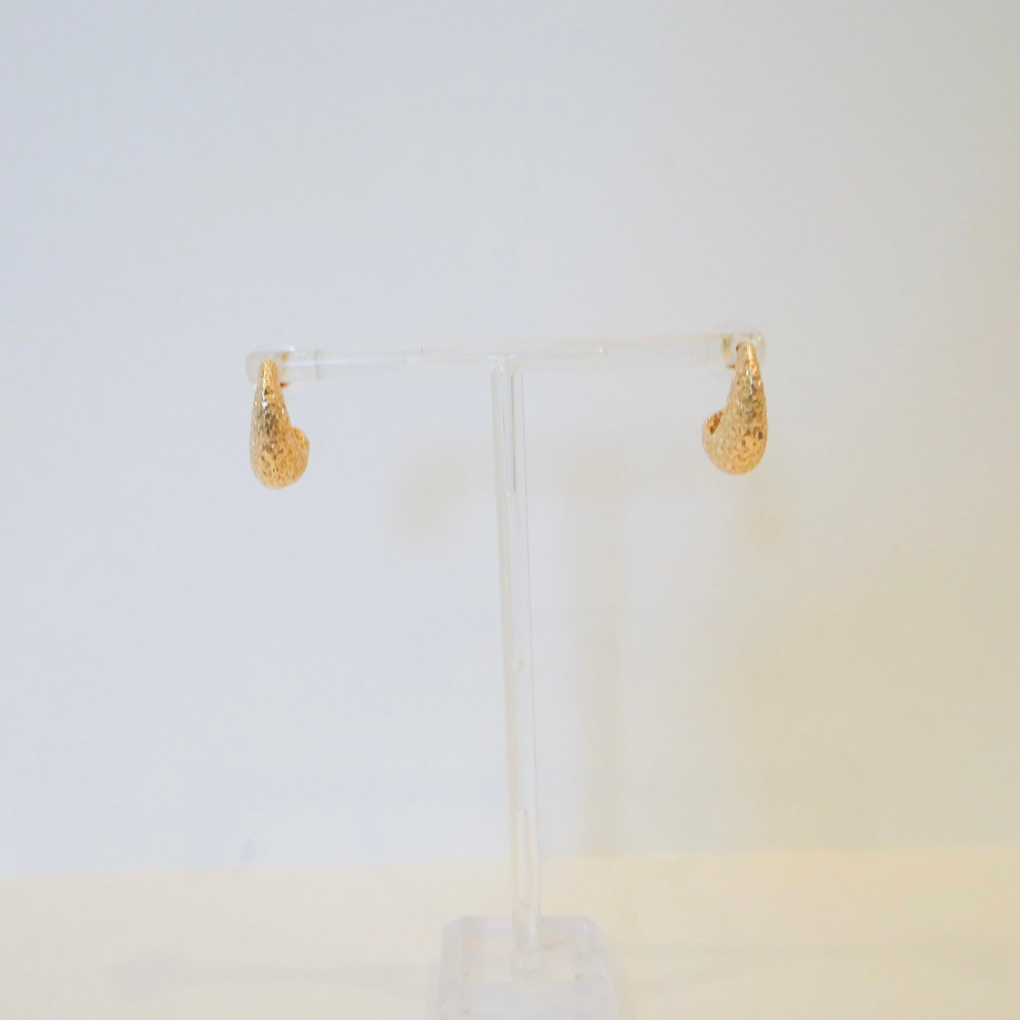 Textured Tear Hoops