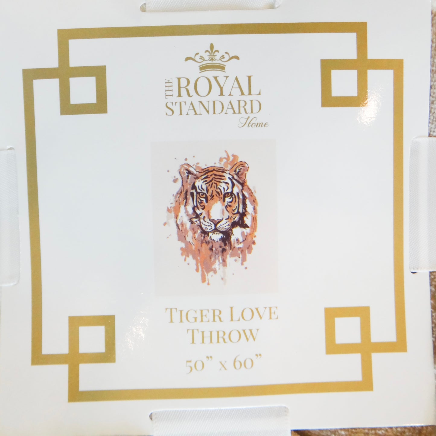 Tiger Love Throw Blanket