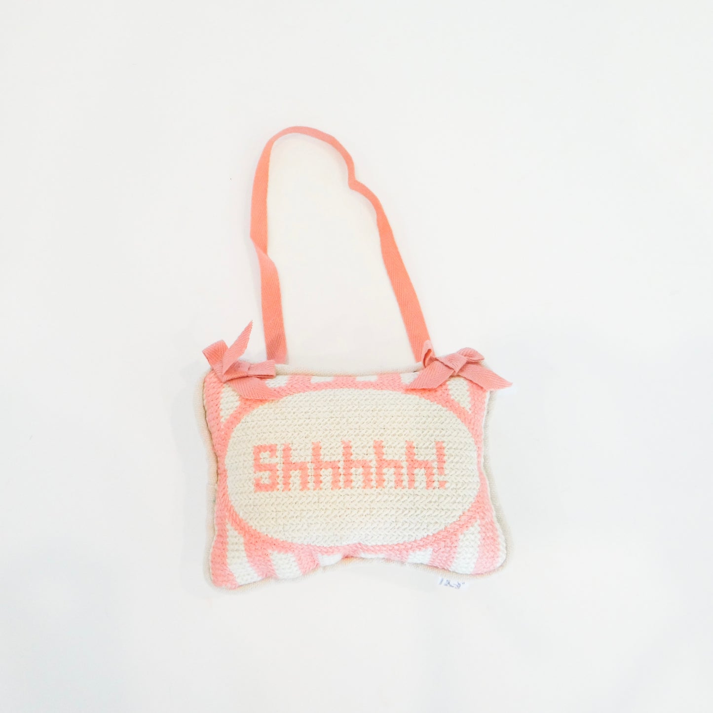 Shhhh! Pillow Door Hanger