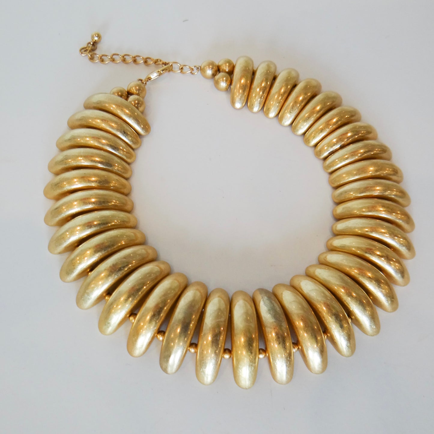 Vintage Gold Statement Necklace
