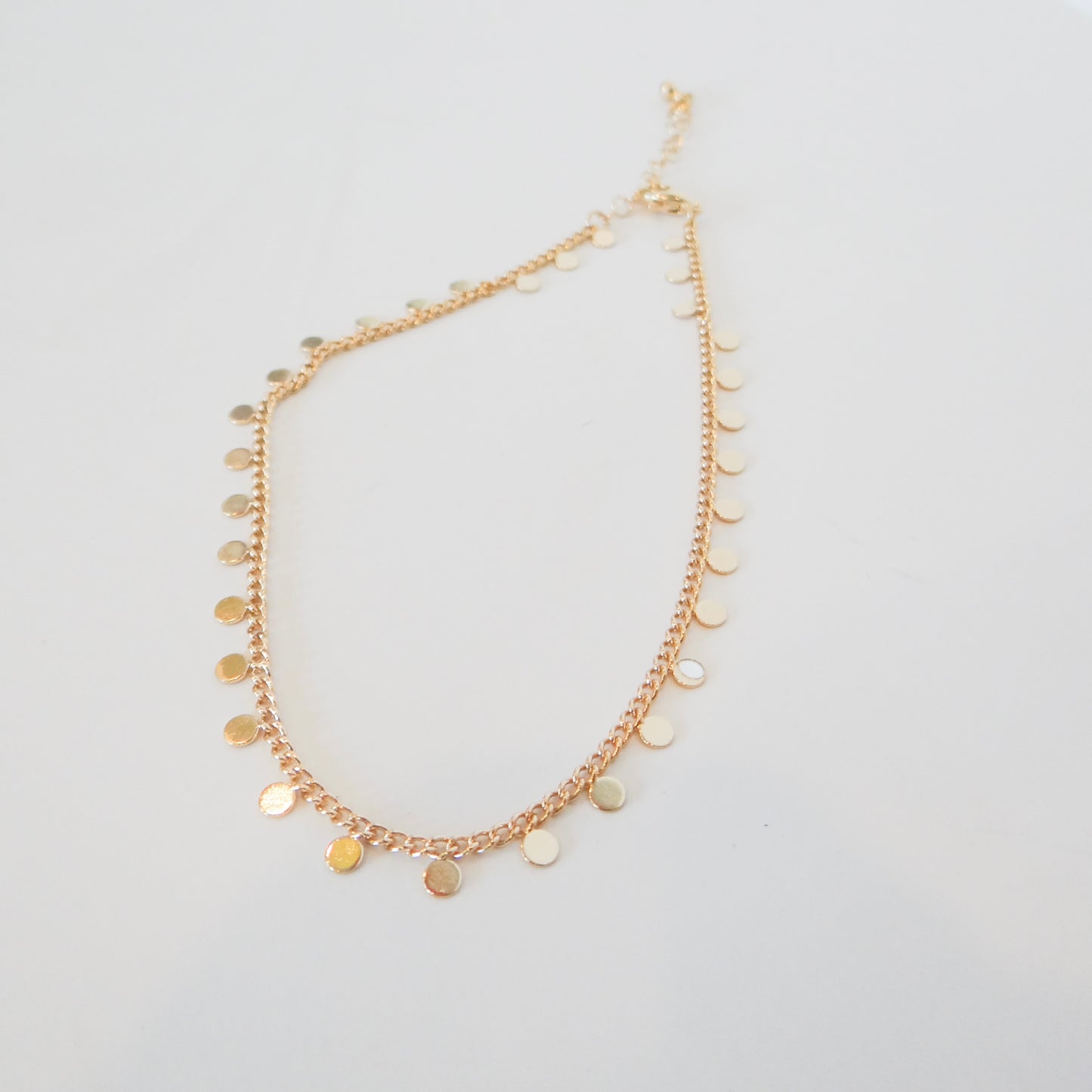 Circle Dangle Anklet