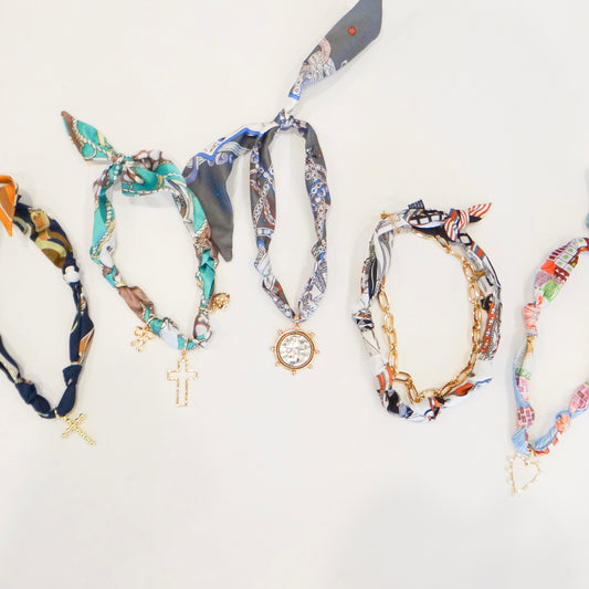 Scarf Charm Necklace