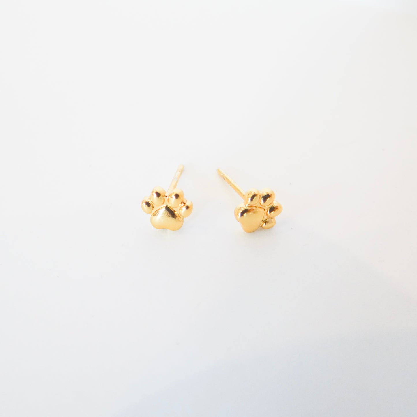 Mini Tiger Paw Stud Earrings