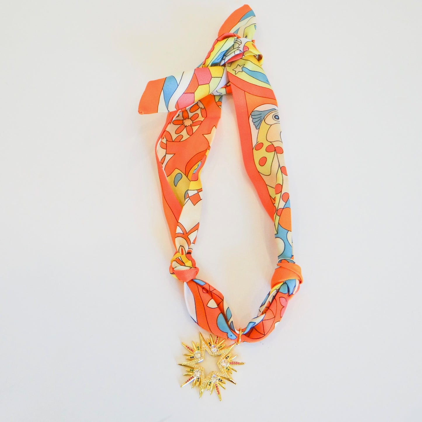 Scarf Charm Necklace