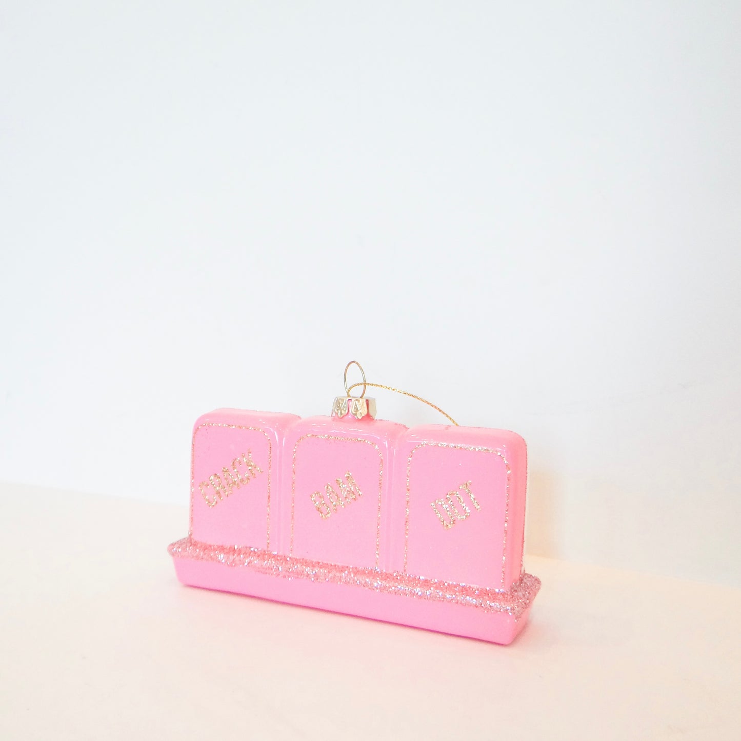 Mahjong Glass Ornament