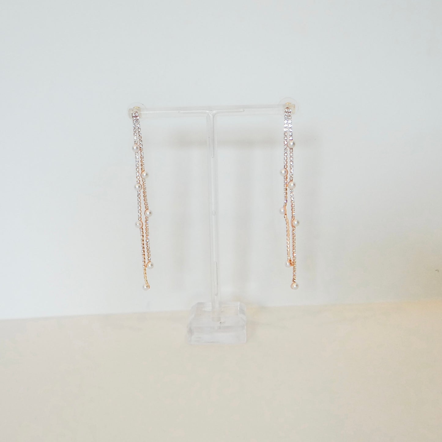 Pearl Bar Earrings
