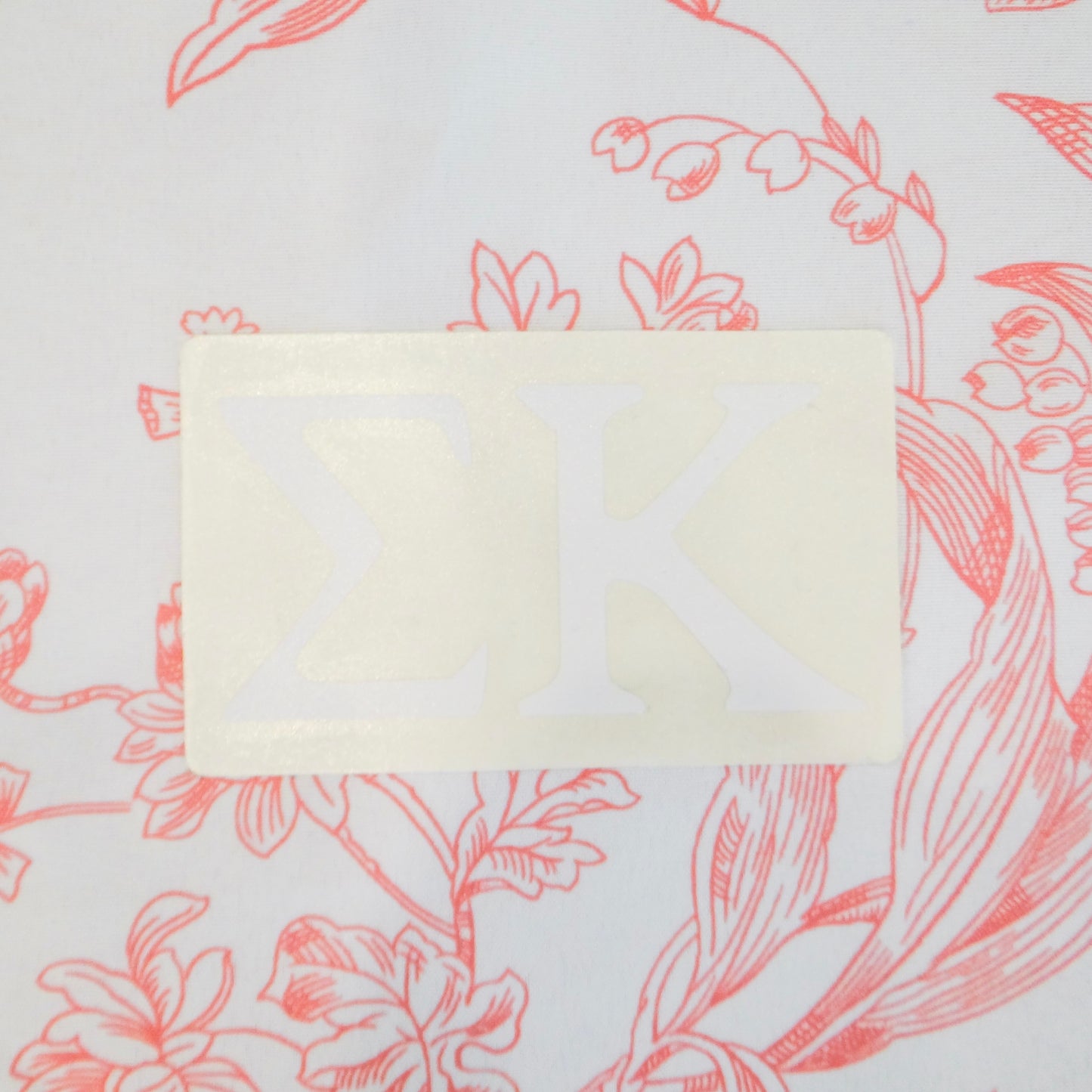 Sorority 2" Car Decal White