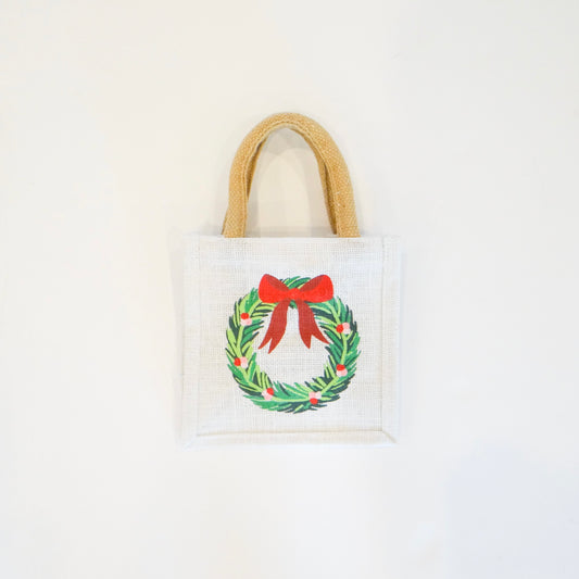 Wreath Petite Gift Tote