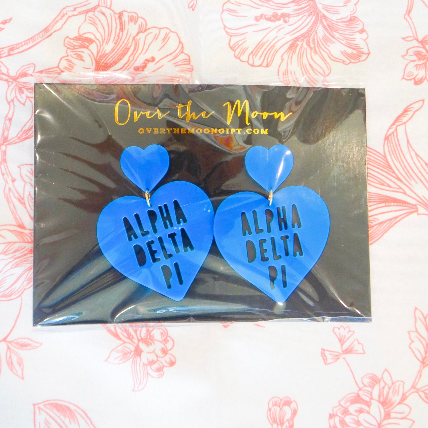Sorority Heart Earrings