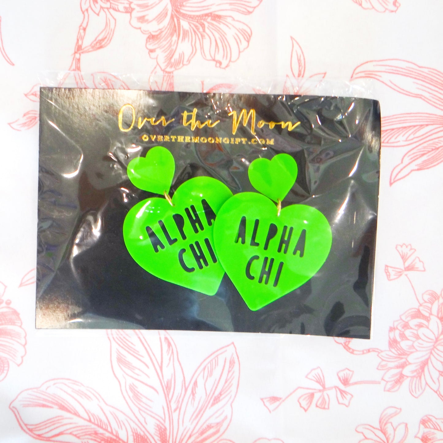 Sorority Heart Earrings
