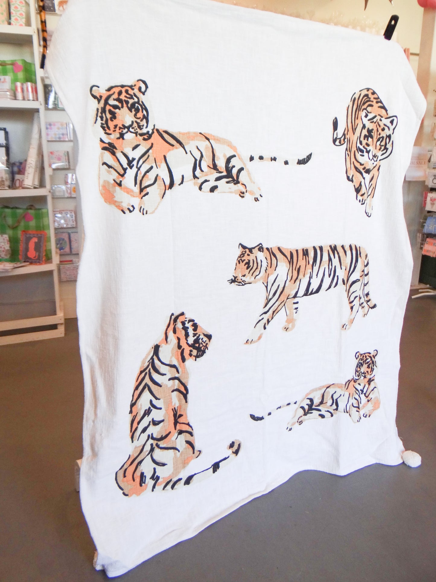 Regal Tiger Luxe Throw