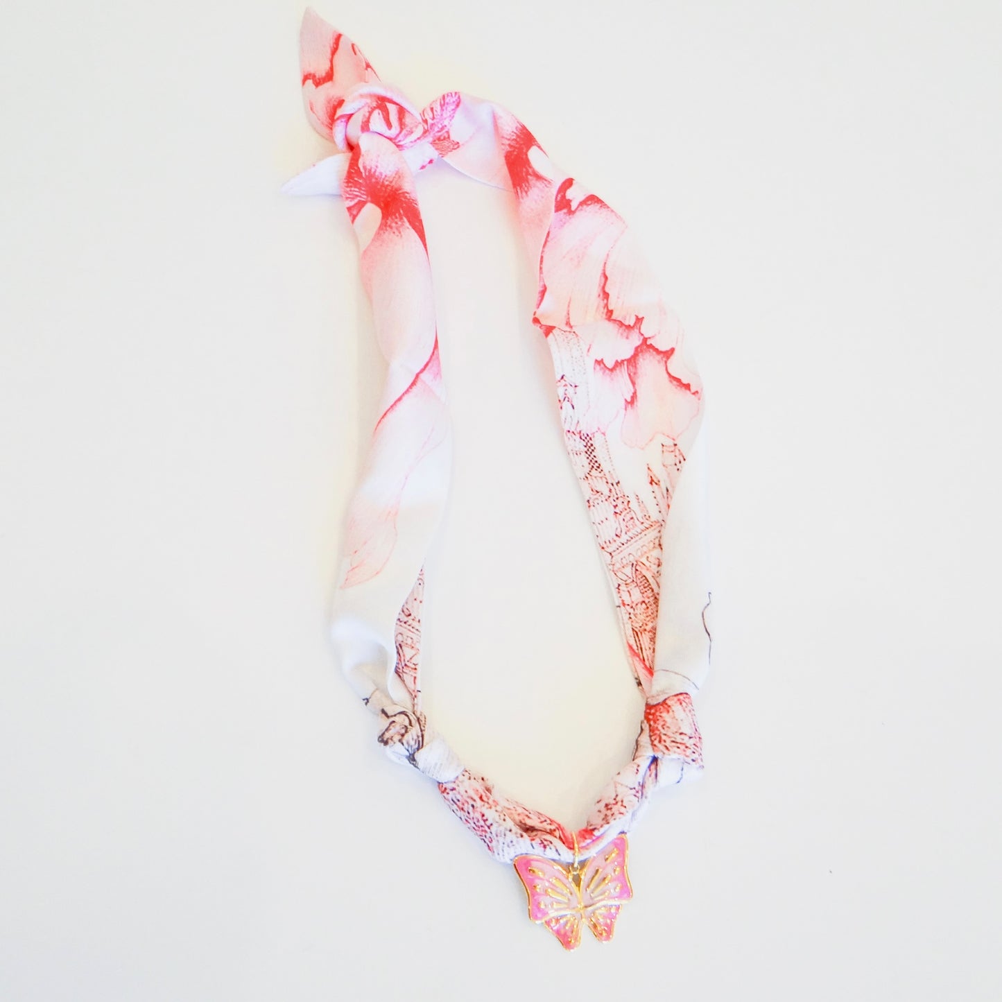 Scarf Charm Necklace