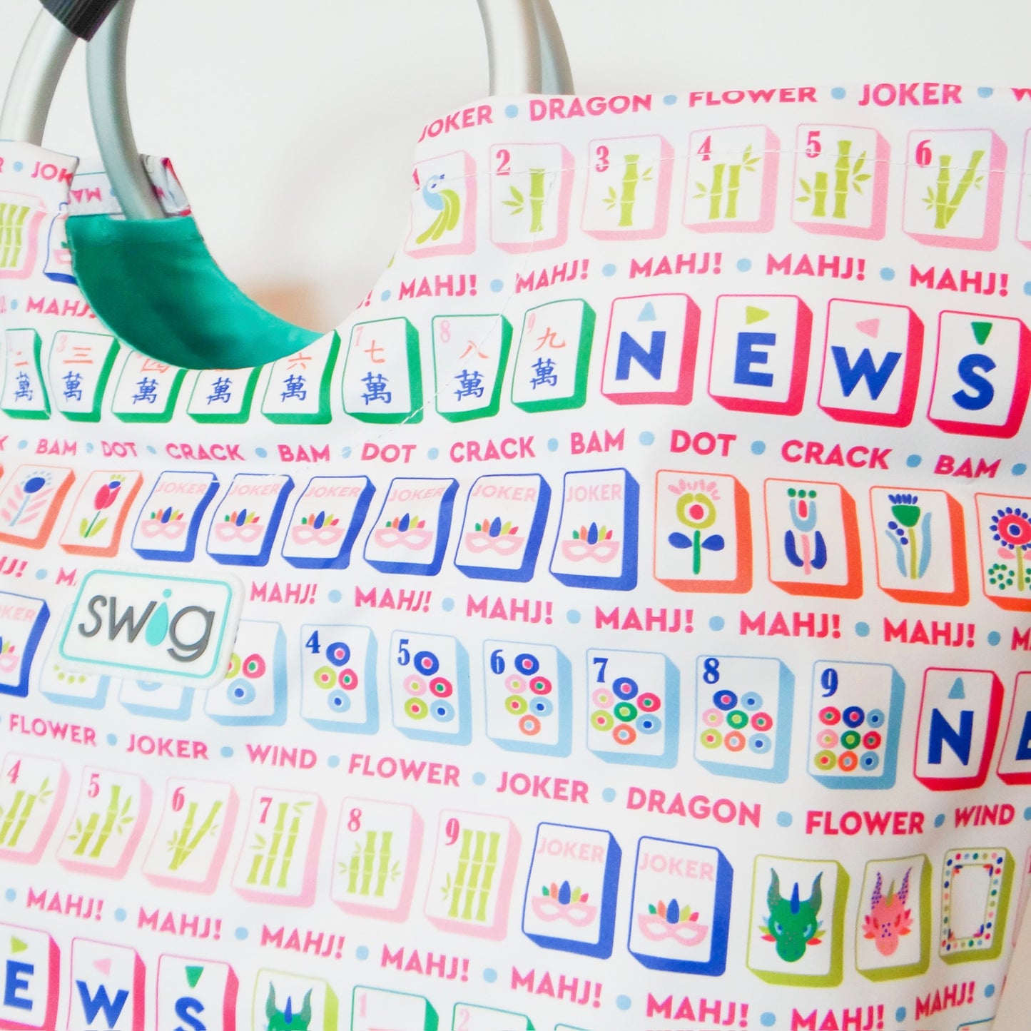Mahjong Loopi Tote Bag
