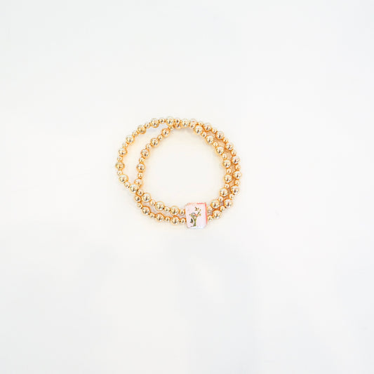 Mahjong 2 Row Bracelet