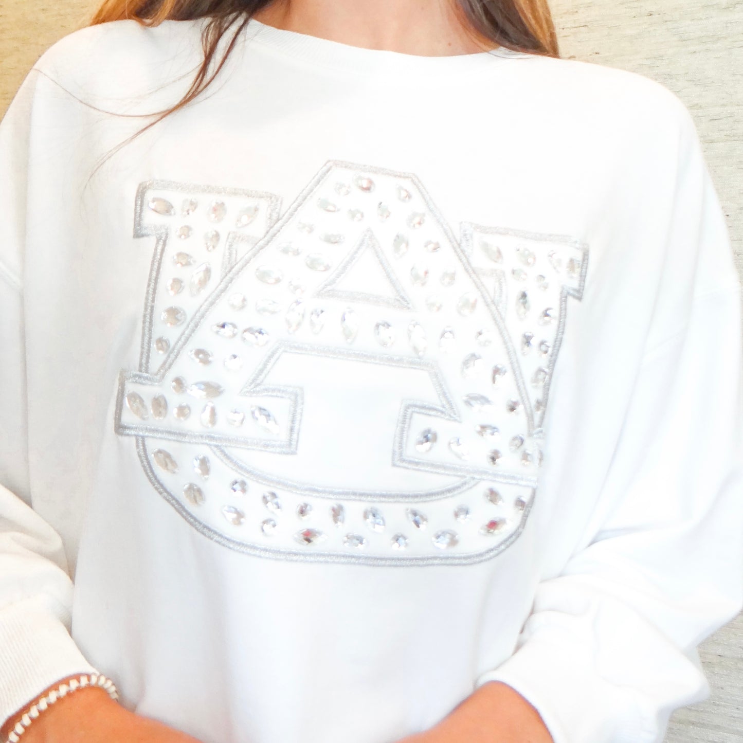 Auburn Rhinestone Sweatshirt
