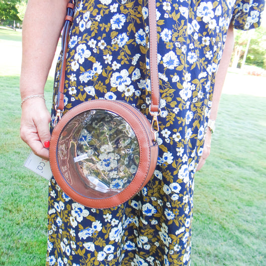 Lilibet Clear Circle Crossbody