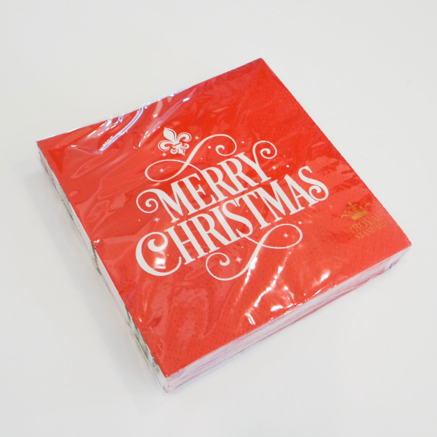 Fleur Merry Christmas Cocktail Napkins