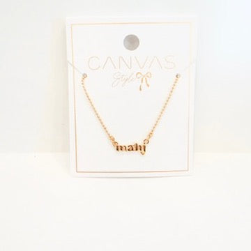 Mahjong Ball Chain Necklace