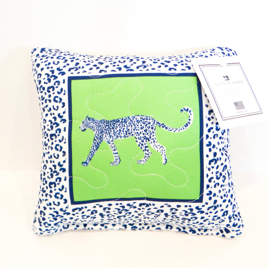 Leopard Quilted Pillow