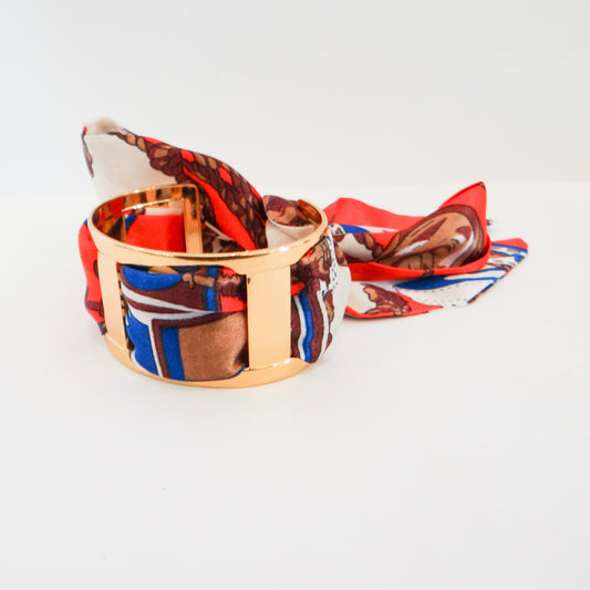 Scarf Cuff Bracelet