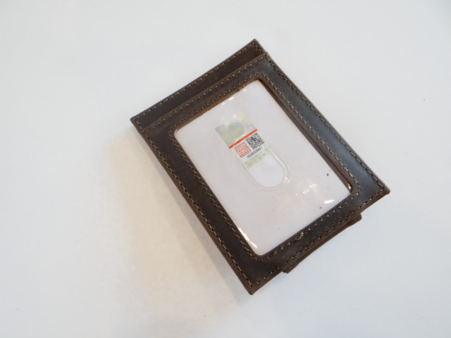 Auburn Leather Money Clip