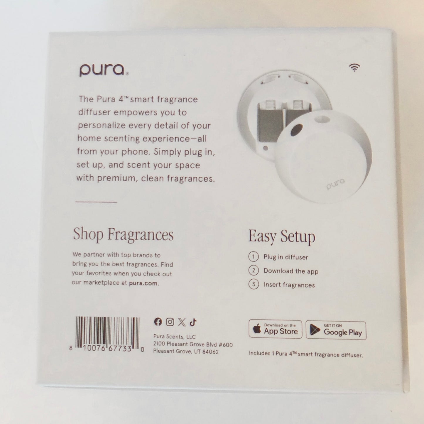 Pura 4 Smart Fragrance Diffuser