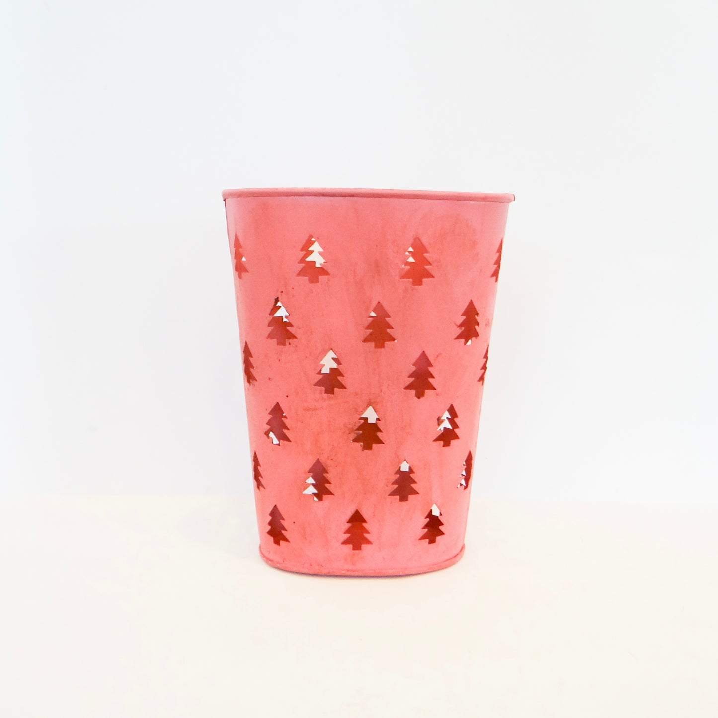 Antique Christmas Tree Gift Tin
