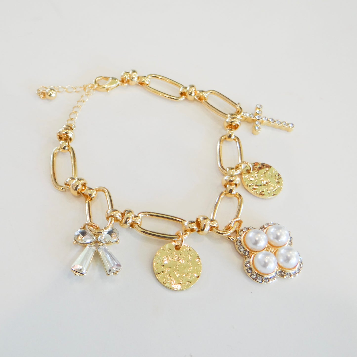 Gold Charm Bracelet