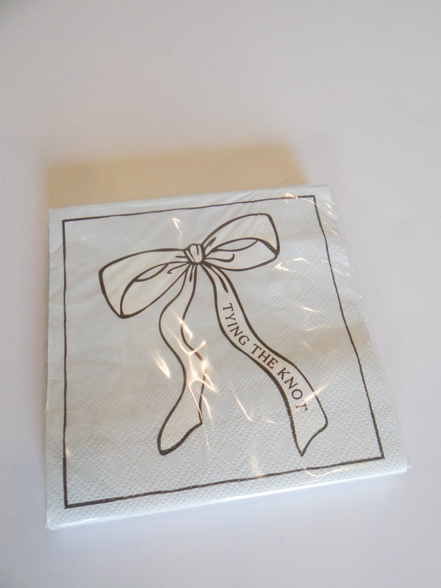 Tying the Knot Cocktail Napkins