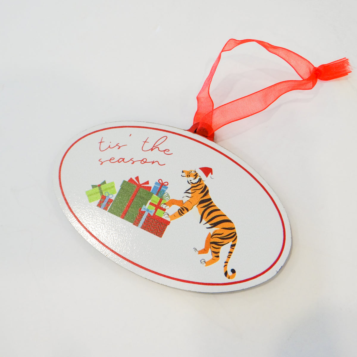 Tis The Season Tiger Wood Ornament
