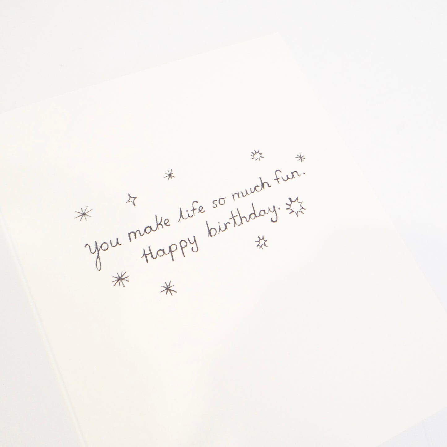 You Are The Party Birthday Card