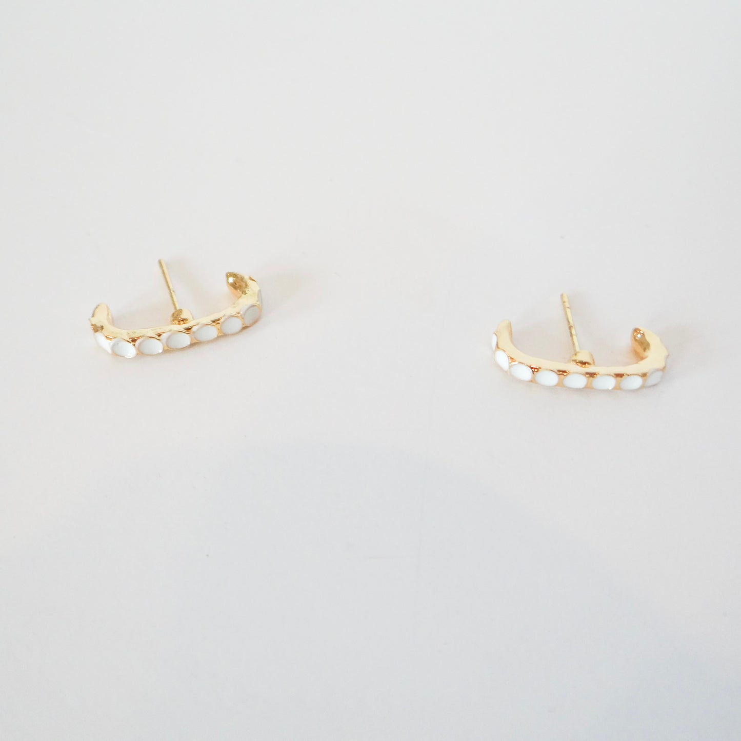 Earrings of the Week 05/06 - White Studs