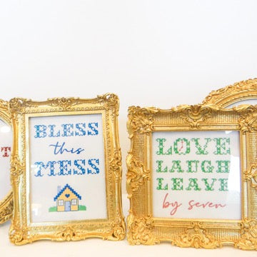 Cross Stitch Wall Art