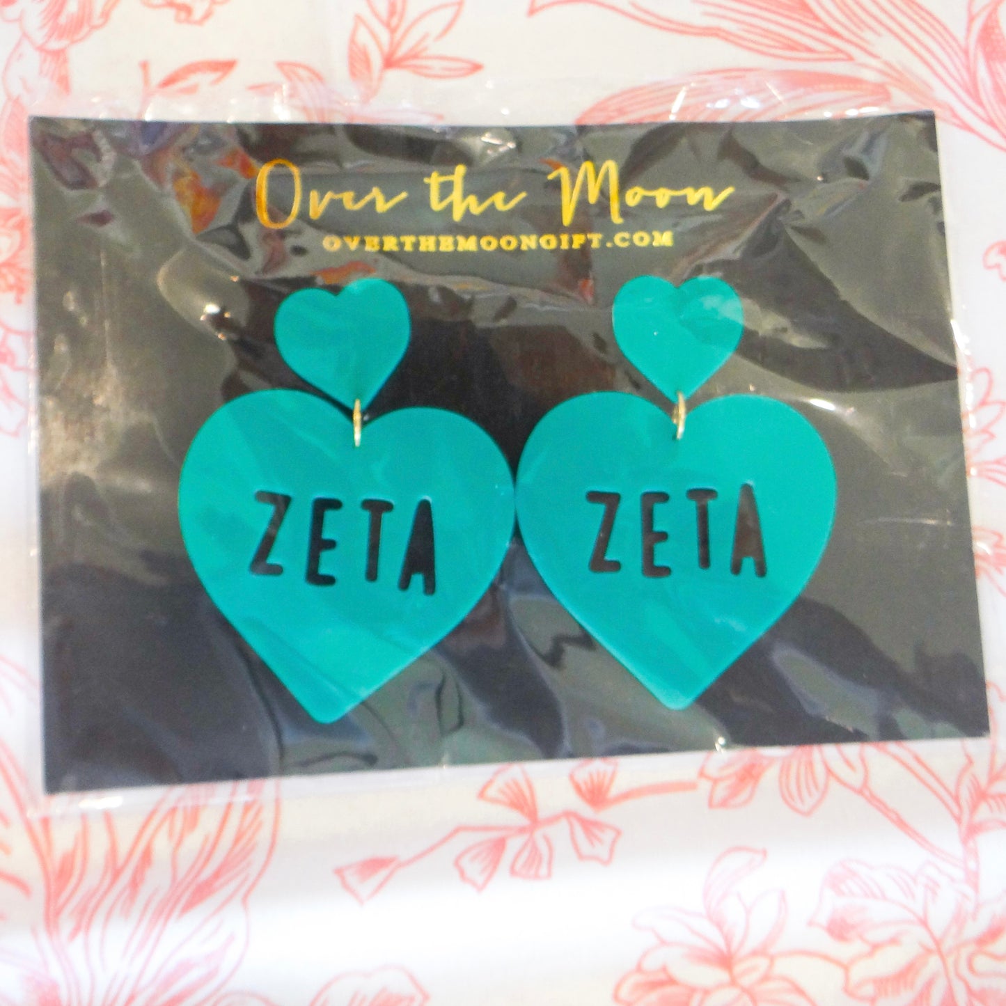 Sorority Heart Earrings
