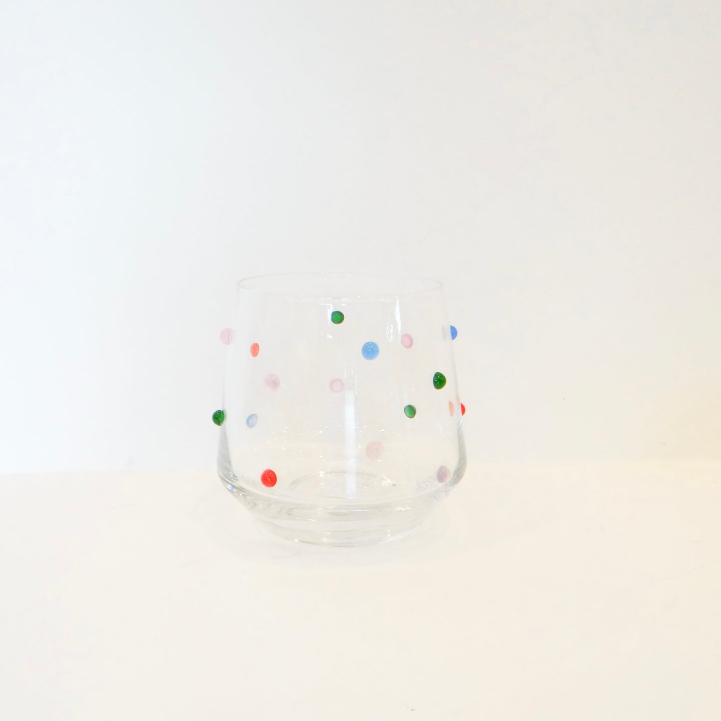 Beaded Wine Glass