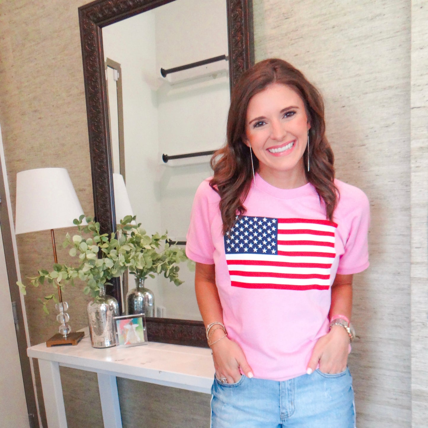 Pink Liberty Tee