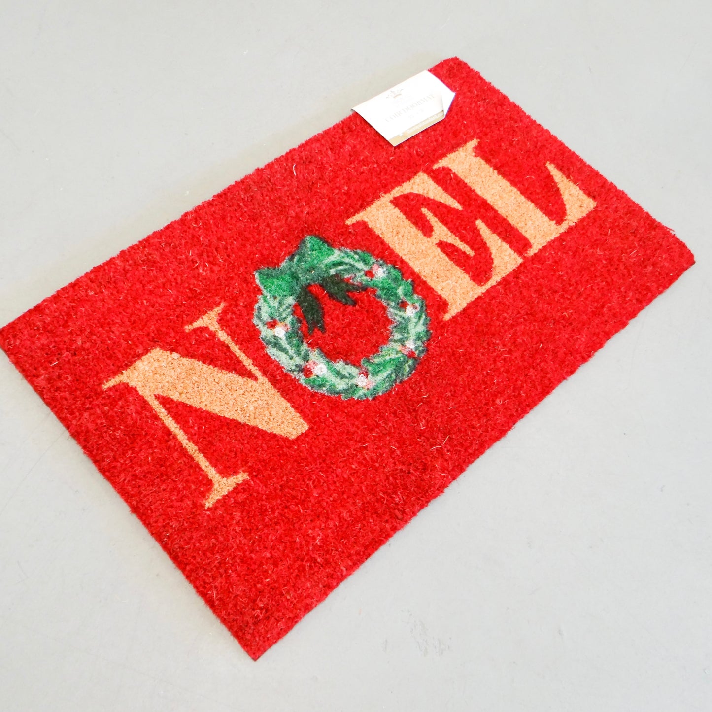 Noel Wreath Doormat