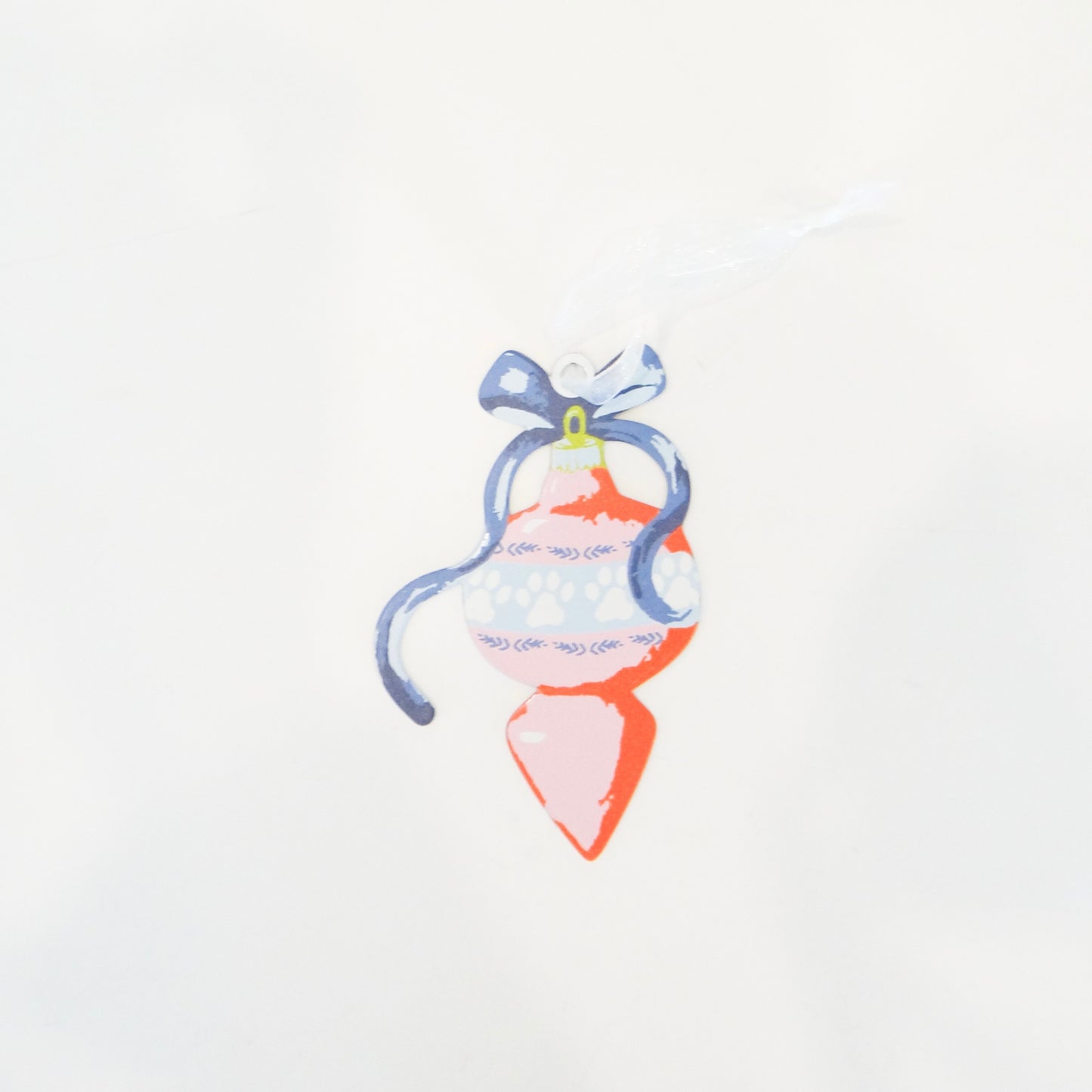 Tinsel Paw Ornament