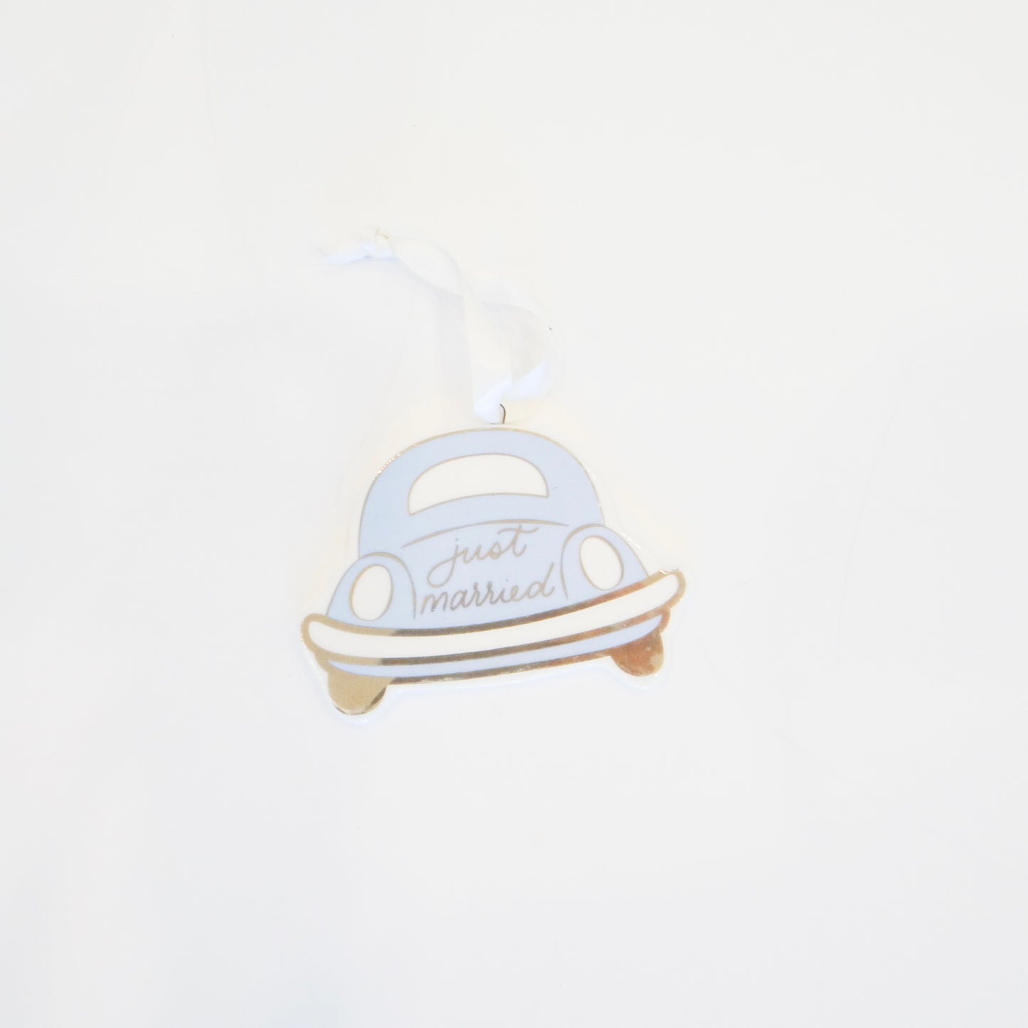 Just Married Ornament