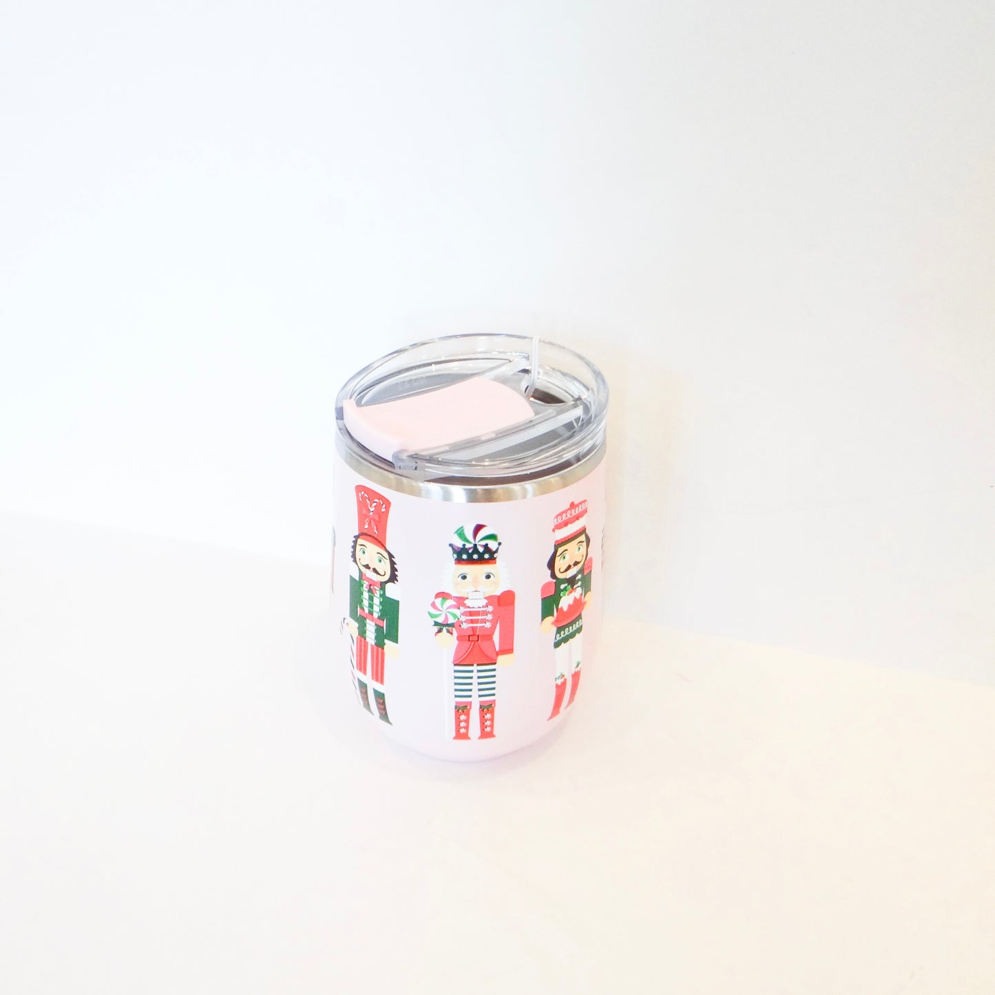 Sugar Plum Soldiers Stemless Wine Cup