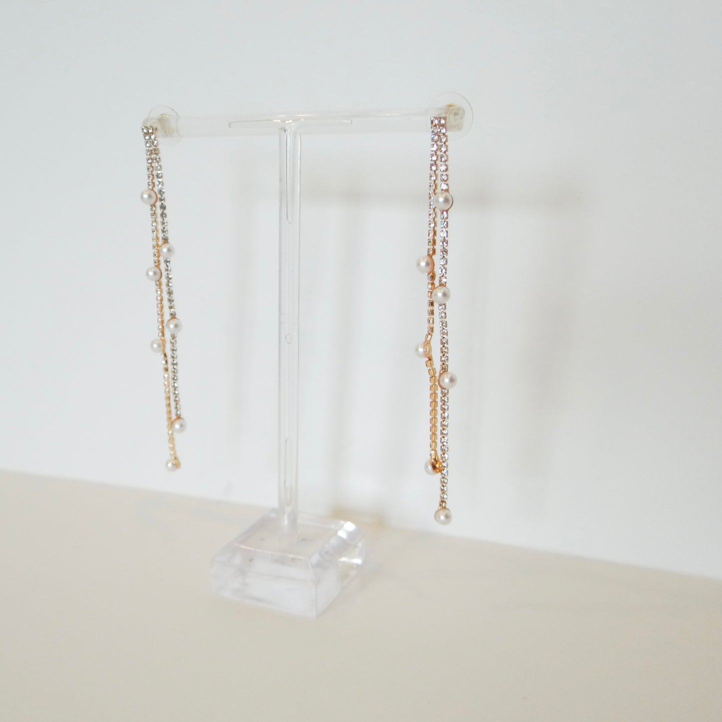 Pearl Bar Earrings