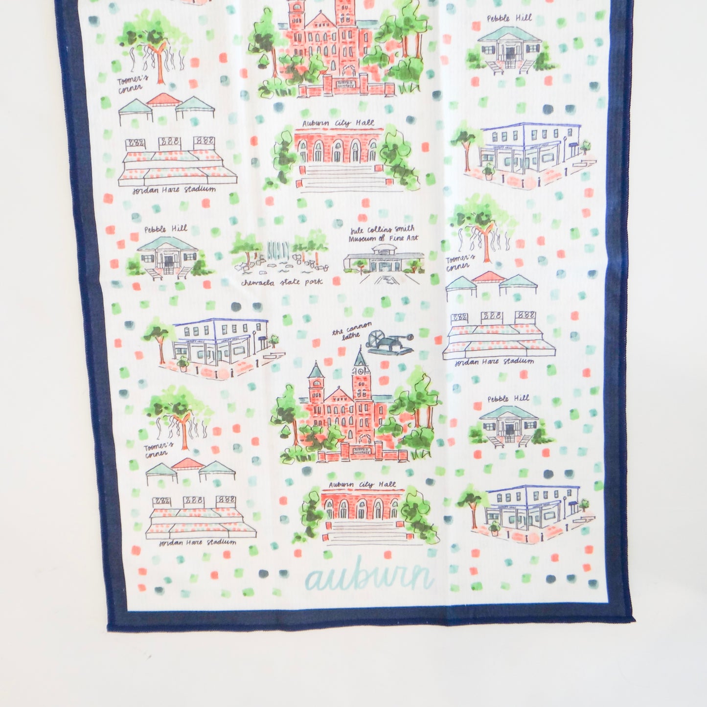 Auburn Double Sided Tea Towel