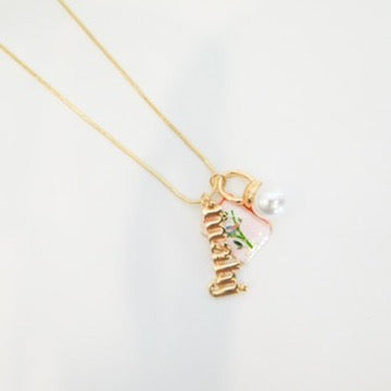 Mahjong Charm Necklace